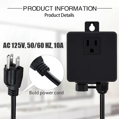Miniatura 4 de Kit de Interruptor de Aire SinkTop para Triturador de Basura con Botón Largo, Cubierta Hecha de Latón, UL, Negro Mate