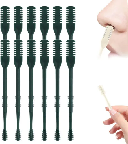Miniatura 11 de Cortador de Vello Nasal Mejorado 2025, Herramienta Profesional 2 en 1 para Quitar Vello de Fosa Nasal, Cuchilla Afilada y Segura de Doble Cara