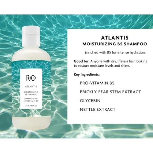Miniatura 2 de R+Co ATLANTIS Moisturizing B5 Shampoo – Hydrating & Strengthening, Softens & Smooths Hair, All Hair Types