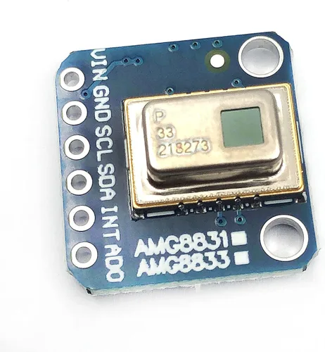 Miniatura 4 de DEVMO AMG8833 88 IR Sensor de cámara térmica Breakout Imager Array Módulo de sensor de temperatura Grid-Eye 8x8 Módulo de cámara infrarroja Placa