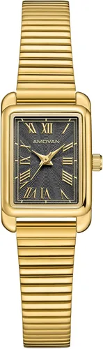 Miniatura 9 de Relojes dorados para mujer, pulsera pequeña, delicada caja rectangular, reloj de pulsera vintage, reloj de pulsera de cuarzo para mujer, para el día