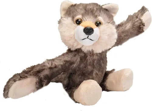 Miniatura 11 de Wild Republic Huggers - Juguete de peluche con diseño de gato atigrado, pulsera de palmada, animales de peluche, juguetes para niños, 8 pulgadas