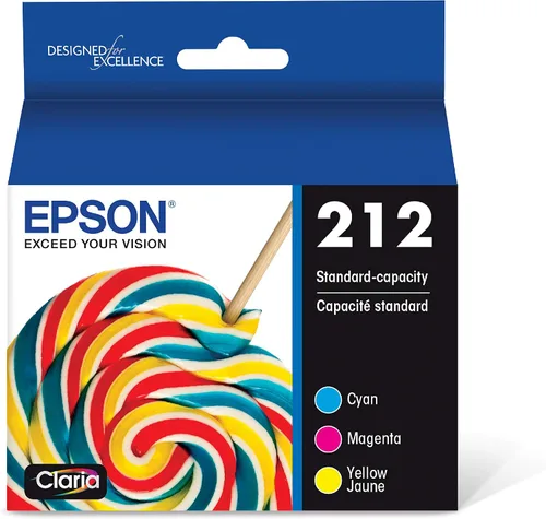 Miniatura 5 de Epson Paquete combinado de cartuchos de color negro y estándar de 212 tintas Claria de alta capacidad (T212XL-BCS) 212 tinta Claria de capacidad