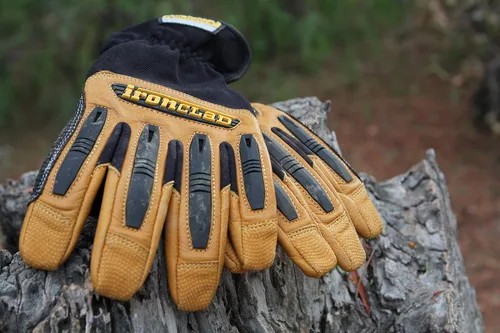Miniatura 6 de Guantes de Trabajo Ironclad Ranchworx RWG2, Guante de Trabajo de Cuero Premium, Ajuste de Rendimiento, Duradero, Lavable a Máquina, (1 Par)