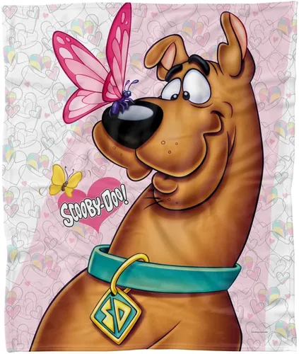 Miniatura 12 de LOGOVISION Scooby Doo Burst - Manta de forro polar de 36 x 58 pulgadas, explosión