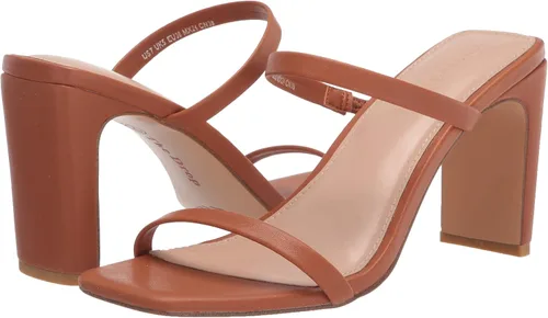 Miniatura 6 de The Drop Women's Avery Square Toe Two Strap High Heeled Sandal
