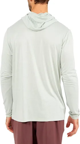 Miniatura 40 de Free Fly Sudadera ligera con capucha para hombre, con protección solar UPF 20+ para hombre, transpirable, manga larga, para pesca