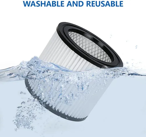 Miniatura 5 de Filtro de repuesto para aspiradora HEPA compatible con Shop-Vac 90398, 903-98, 9039800, 903-98-00 Hangup Filtro de cartucho de repuesto