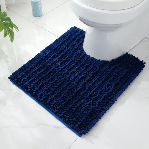 Miniatura 84 de FLOLEOPA Alfombras de Baño de Microfibra de Felpa Suave, Alfombras de Baño Absorbentes Antideslizantes Lavables a Máquina, Tapetes de Baño para Beige