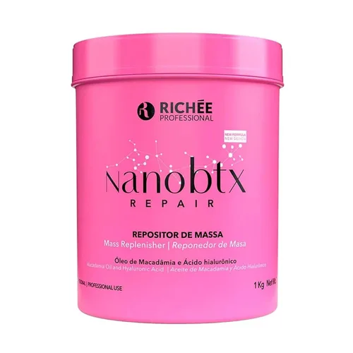 Richée Professional | Reparación NanoBTX | Reabastecedor de masa termoactivado | 1000 gr / 33.8 oz.