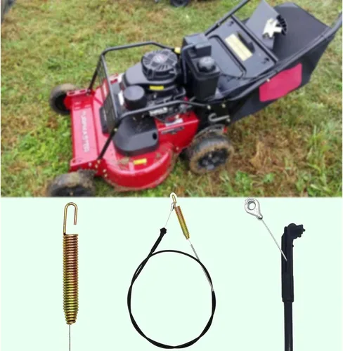 Miniatura 4 de 133-1998 Cable de freno compatible con Toro Timemaster cortacésped Blade Brake 133-1998 20976 20978 21200 21810 21811 21199 21199HD