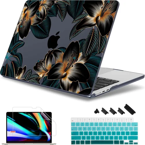 Miniatura 19 de May Chen para M4 MacBook Air de 13.6 pulgadas Funda 2025 2024 2023 2022 Modelos: A3240 A3113 M3 A2681 M2, Carcasa de plástico rígido para MacBook