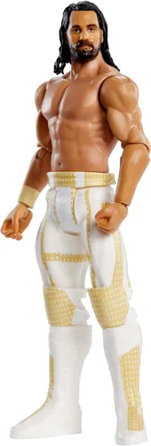 Figura de acción de WWE Wrestlemania, Seth Rollins, coleccionable de 6 pulgadas y regalo para edades de 6 años en adelante