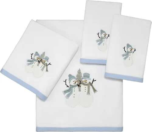 Miniatura 2 de Avanti Linens - Toalla de mano, algodón suave y absorbente (Frosty Friends Collection)