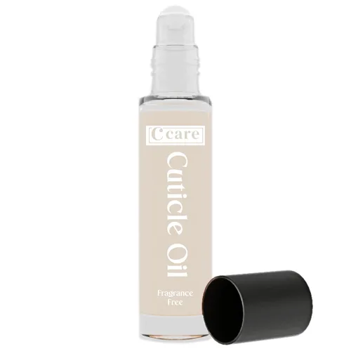 C CARE Aceite en Roll-On para Cutículas Sin Fragancia | Aceite Hidratante Natural Revitalizante para Uñas | Repara Cutículas Durante la Noche | Para