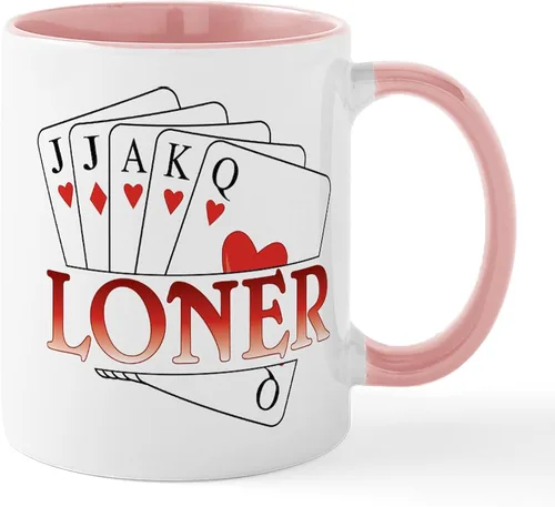Miniatura 23 de CafePress Euchre Champ Mugs Taza de café de cerámica de 11 oz (11.0 fl oz)