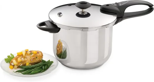 Miniatura 2 de Presto 01365 6-Quart Stainless Steel Pressure Cooker