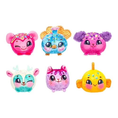 Miniatura 7 de Cookeez Makery Yum Yumz - Funda para coleccionista, una funda gigante para helados que puede almacenar 36 Yum Yumz. Incluye 6 peluches exclusivos