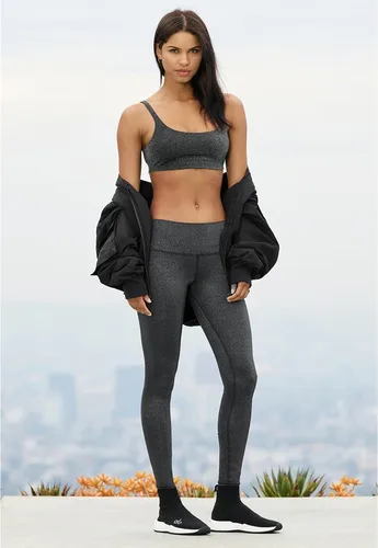 Miniatura 3 de Sundwudu Paquete de 5 leggings para mujer, control de abdomen, pantalones de yoga negros suaves de cintura alta para entrenamiento, tallas regulares