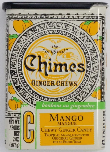 Miniatura 6 de Paquete de 6 masticables de mango y jengibre de 1.5 onzas