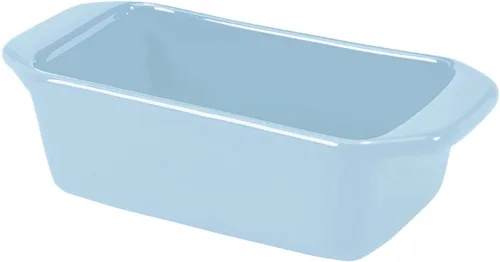 Miniatura 8 de Chantal Classic - Molde para pan de cerámica de 1.5 cuartos de galón, 9 x 4.75 x 2.75 pulgadas, Glacier Bluie
