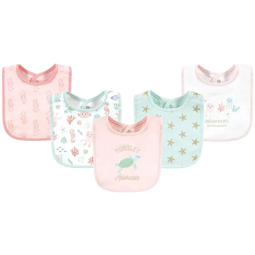 Miniatura 60 de Hudson - Babero unisex de algodón para bebé, baberos de algodón, talla única , Cactus rosa