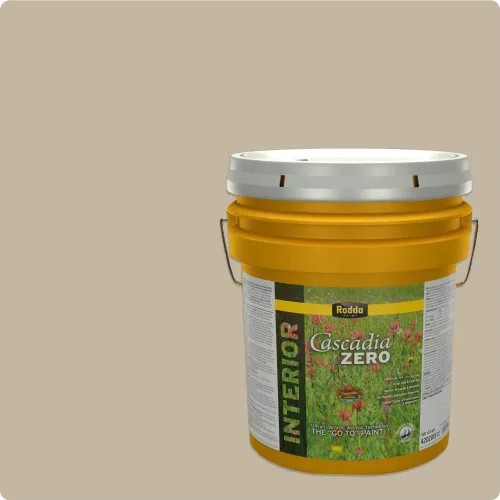 Miniatura 90 de Rodda Paint CASCADIA ZERO - Pintura plana e imprimación para interiores en uno, cuarto de galón, rosa Mullen