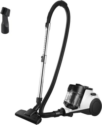 Miniatura 11 de Eureka Aspiradora sin bolsa con recipiente, aspiradora ligera para alfombras y suelos duros, color plateado con negro, NEN180 Plata con negro