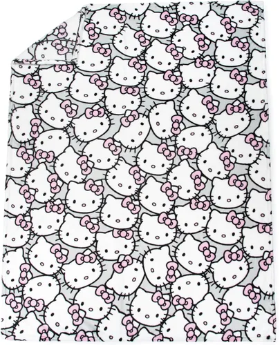 Miniatura 4 de Jay Franco Hello Kitty - Manta con caja de regalo de casa de juegos - Manta de felpa mide 46 x 60 pulgadas - Ropa de cama de forro polar súper suave