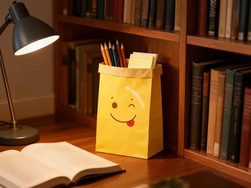 Miniatura 6 de VstarOne 24 bolsas de dulces – Emoticons bolsas de fiesta con calcomanías, 24 calcomanías, bolsa de papel kraft para bodas, nacimientos