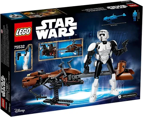 Miniatura 6 de Juego de construcción Star Wars Scout Trooper & Speeder Bike de Lego (75532)