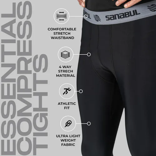 Miniatura 5 de malla protectora para entrenamiento de Jiu Jitsu y base de compresión. Para hombre.