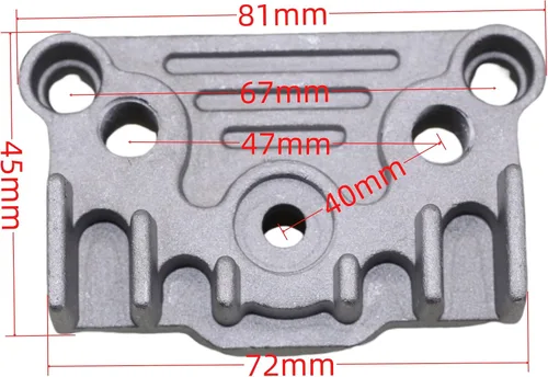 Miniatura 4 de Trkimal Kits de refrigeración de aceite de motor, radiador para Pit Dirt Bike ATV Motocicleta Quad Moto 125CC 140CC Tao Tao Bosuer KAYO Apollo Gold