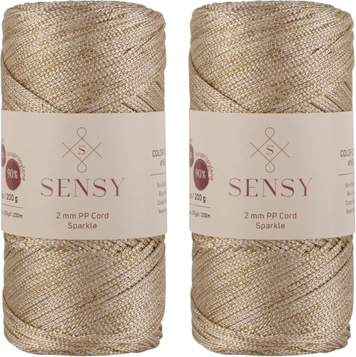 Miniatura 15 de Sensy Premium Cuerda de Poliéster de 2mm 251 Yardas Cuerda de Polipropileno 100% Cordón de Macramé 2mm Cordón para Bolsa de Ganchillo Cuerda