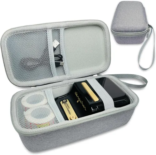Funda para etiquetadoras NIIMBOT B21 B1 y Phomemo M110 M120, soporte para bolsa de almacenamiento para etiquetas Phomemo M110/NIIMBOT B21 (solo