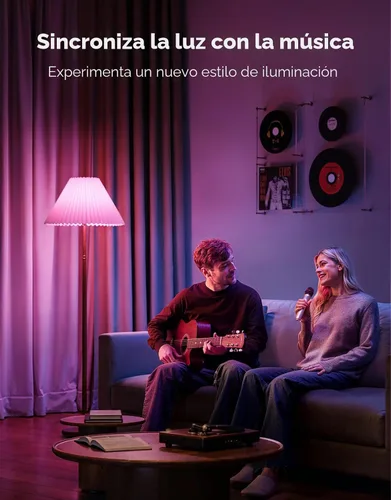 Miniatura 7 de Bombillas Inteligentes Govee BR30, Funciona con Matter, Alexa y Google Assistant, Bombilla LED, Bombillas de Luz de Inundación WiFi RGBWW que