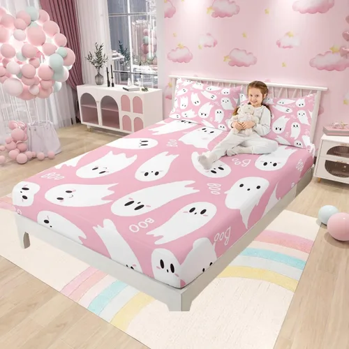 Miniatura 15 de Juego de ropa de cama con estampado de leopardo, tamaño individual, juego de cama de guepardo africano para decoración de dormitorio
