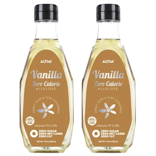 Miniatura 8 de ALTist Edulcorante de jarabe de alulosa – Alternativa de azúcar líquida cero calorías, ceto, vegano, sin OMG, a base de plantas Reemplazo
