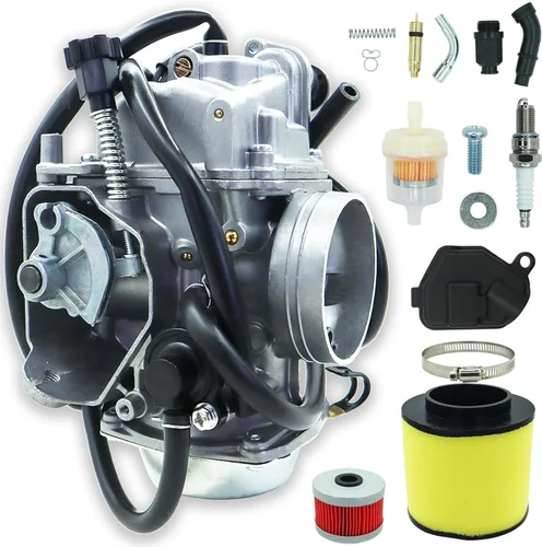 Carburador compatible con Rancher 350 para Honda TRX350 TRX350ES TRX350FE TRX350FM TRX350TE TRX350TM Carb ATV 2000 2001 2002 2003 2004 2005 2006 con