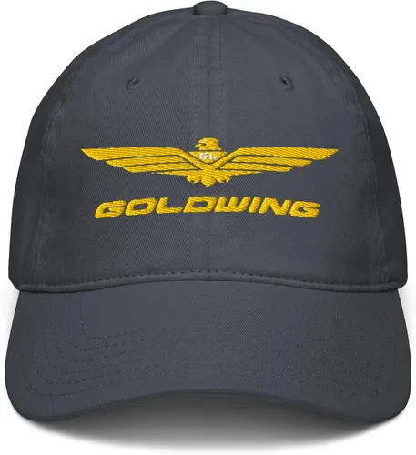 Miniatura 12 de Honda Gorro de béisbol ajustable con logotipo de Goldwing, Azul marino
