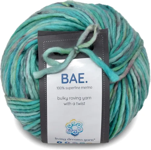 Miniatura 11 de BAE by Living Dreams - Ovillo de lana tierno, fuerte y súper suave para los tejidos de invierno junto a la piel. Hilo de lana merino 100% extrafino