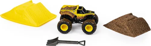 Miniatura 6 de Monster Jam, Earth Shaker Monster Dirt - Juego de iniciación con 8 onzas de Monster Dirt y juguete oficial de Monster Jam Truck fundido a escala