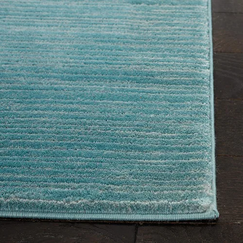 Miniatura 4 de SAFAVIEH Alfombra de Área 9x12 - Colección Vision - Grande - Aguamarina, Diseño Moderno Degradado, No Desprende Pelusa y Fácil de Limpiar, Ideal Azul