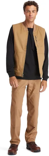 Miniatura 10 de Timberland PRO Chaleco de lona con forro Gritman estándar para hombre