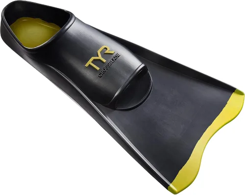 Miniatura 10 de TYR Crossblade Fins 2.0 - Aletas de natación de goma natural duraderas de hoja corta para entrenamiento de fuerza, velocidad y resistencia de piernas