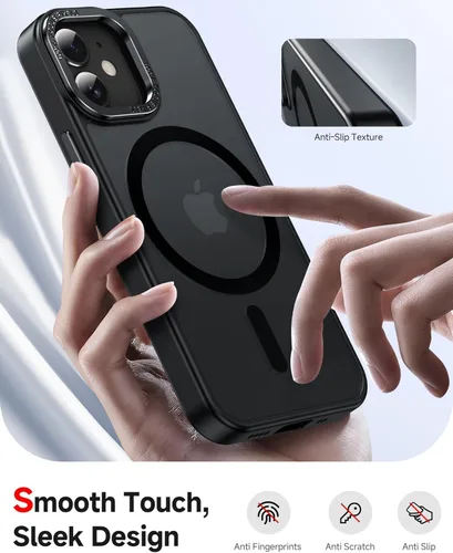 Miniatura 5 de LeYi para iPhone-12 Mini Funda/iPhone-13 Mini Fundas de Teléfono:[ Protector de Pantalla X2+ Funda para Cámara X2] Compatible con Magsafe para TP