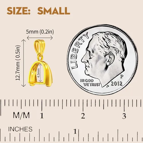 Miniatura 3 de OHINGLT Fianzas de plata de ley 925 para fabricación de joyas, conectores de cierre colgante, clip de collar, cierres de joyería para collares