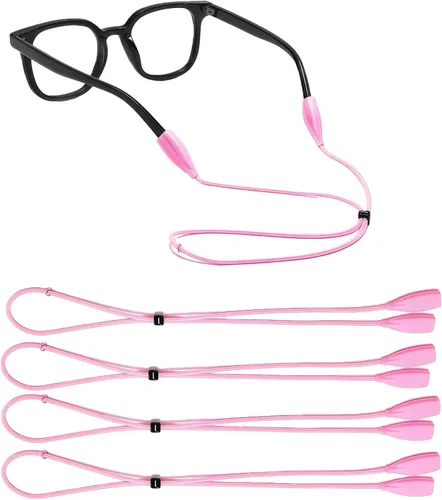 Miniatura 10 de Correa ajustable para gafas, diseño elástico y elástico, adecuado para gafas de miopía, lentes de sol, gafas deportivas
