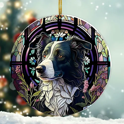 Miniatura 27 de Regalos de Malamute de Alaska - Adorno Navideño de Perro de Alaska 2025 Regalos de Perro de Alaska para Mujeres, Adorno de Malamute de Alaska
