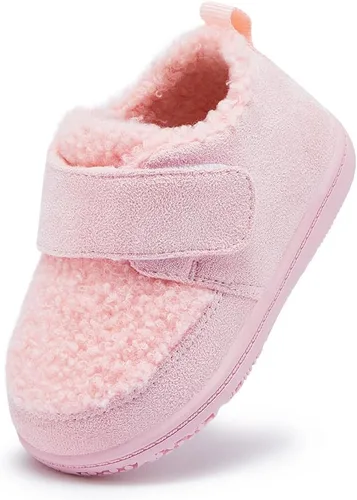 BMCiTYBM Zapatos de bebé niño niña bebé zapatillas de invierno cálido antideslizante primeros caminantes 6-24 meses
